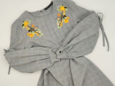 asos sukienka z bufiastymi rękawami: JUST WOMAN, Sukienka damska, rozmiar S — 1