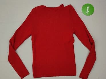 obcisła sukienka czerwona: BODY FLIRT, Sweter damski, rozmiar M — 3