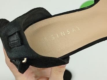 kozaki lasocki na koturnie: Sinsay, Półbuty damskie, rozmiar 38 — 6