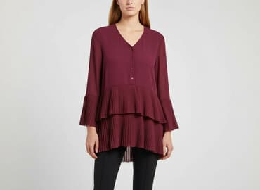 top srebrny zara: Zara, Bluzka damska, rozmiar S — 7