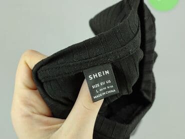 shein czarne bluzki: Shein, Bluzka damska, rozmiar L — 4