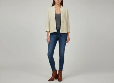 sweter z dodatkiem moheru: River Island, Kardigan damski, M — 7