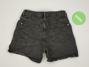 spodenki czarne krótkie: Sinsay, Szorty damskie, rozmiar XS — 3