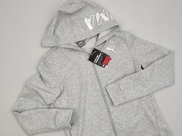 bluza szara pull and bear: Puma, Bluza z kapturem damska, rozmiar S — 1