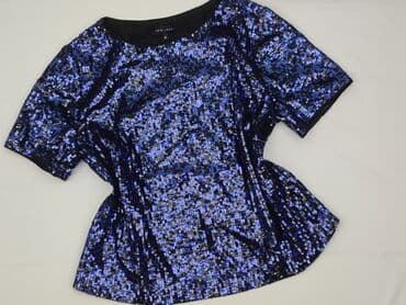 niebieska satynowa sukienka zara: New Look, Жіноча блуза, розмір L — 1