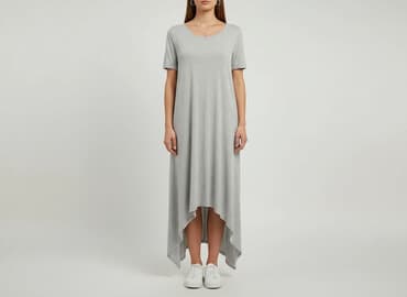 sukienka maxi z długim rękawem: Sukienka damska, rozmiar M — 1