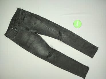 czarne skinny jeans: Jeansy damskie, rozmiar L — 2