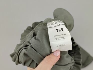 beżowe buty na koturnie ccc: Spodnie materiałowe damskie, S — 5