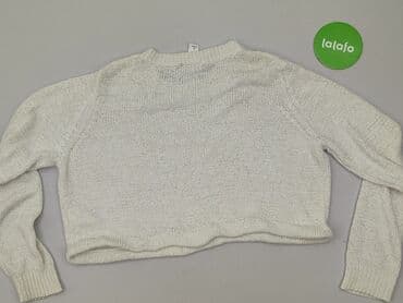 sweter z dodatkiem moheru: Monki, Sweter damski, M — 3