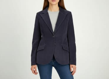 mohito marynarka niebieska: Italian Fashion, Marynarka damska, rozmiar L — 8