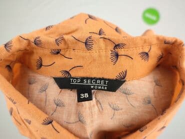 pomarańczowy sweter reserved: Koszula damska, M — 4