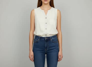 koszula puro lino: Bluzka damska, rozmiar M — 6