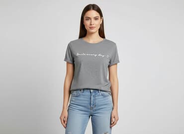 koszulka smileslow allegro: Shein, Women`s T-shirt, size M — 7