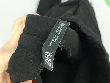 spodnie z wysokim stanem zalando: Zara, Spodnie materiałowe damskie, rozmiar M — 5