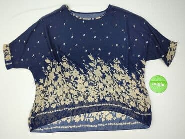 chabrowa bluzki plus size: Bluzka damska, rozmiar One size — 2