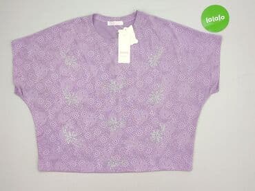 bluzki wieczorowe plus size: Women's blouse, size 5XL — 3