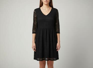 body koronkowe czarne: Sukienka damska, rozmiar S — 5