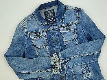 Ubrania męskie: Kurtka jeansowa dla mężczyzn, rozmiar M — 1