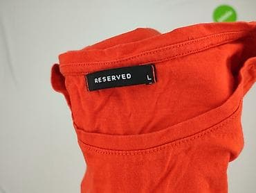 basic oversize t shirt: Reserved, Women`s T-shirt, size L — 4