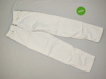 biała obcisła koszulka: Monki, Jeansy damskie, 2XS — 2