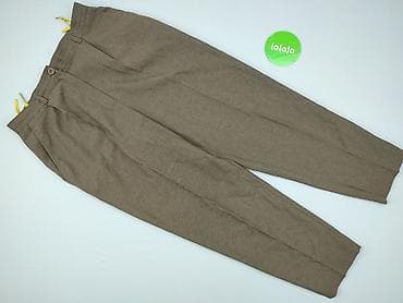 spodnie materialowe pull and bear: Spodnie materiałowe damskie, rozmiar XL — 2