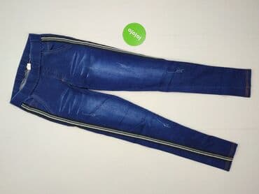 legginsy niebieskie: Legginsy Eleganckie damskie, rozmiar S — 2