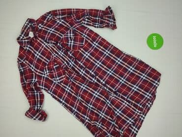 sukienka w krate czerwona: Pure, Sukienka damska, rozmiar L — 2