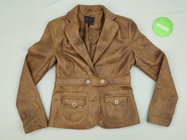 massimo dutti kurtka skórzana damska: Women`s leather jacket, size S — 2