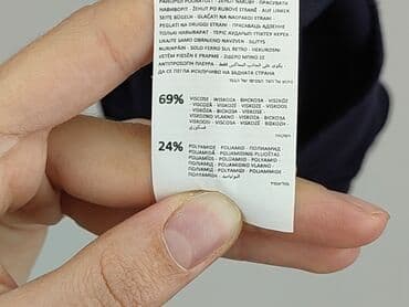 czarne krótkie spodenki sinsay: Sinsay, Szorty damskie, rozmiar 2XS — 5