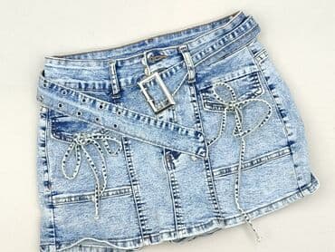 koszula z paskiem w talii: Szorty damskie, M — 1