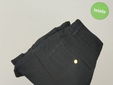 krótkie spodenki z wysokim stanem czarne: H&M, Szorty damskie, rozmiar S — 5