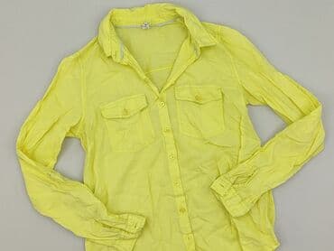 koszulka z długim rękawem w paski: Basic, Koszula damska, rozmiar XS — 1