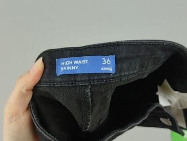 krótkie spodenki z wysokim stanem sinsay: Sinsay, Szorty damskie, rozmiar S — 5