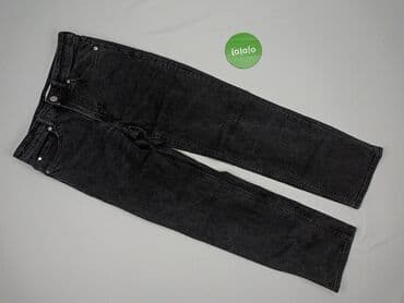 hm krótkie spodenki czarne: H&M, Jeansy damskie, rozmiar S — 2