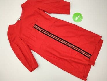 długa sukienki czerwona na wesele: Sukienka damska, rozmiar M — 2