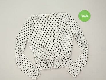 czarne bluzki w biale grochy: Miss Selfridge, Bluzka damska, rozmiar XS — 2