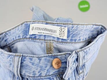 zara krótkie spodenki jeansowe: Stradivarius, Szorty damskie, rozmiar 2XS — 4