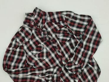sukienka w czerwoną kratę damska: Koszula damska, rozmiar M — 2