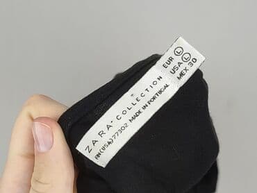 zara czarne bluzki: Zara, Bluzka damska, rozmiar L — 5