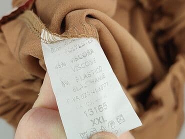 Women's Clothing: Material trousers for women, size 2XL — 5