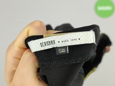 spódnice woskowana czarne: Bershka, Spódnica damska, rozmiar S — 5