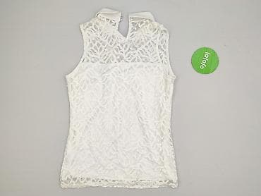 biale gladka bluzki: Morgan, Bluzka damska, rozmiar L — 3