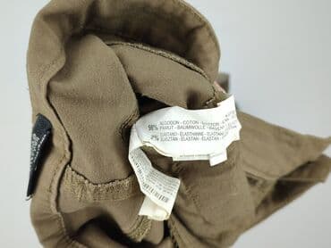 białe cargo bershka: Bershka, Spodnie materiałowe damskie, rozmiar S — 5