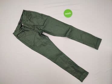 Women: Top Secret, Material trousers for women, size XL (EU 42) — 2