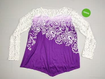 bluzki nietoperz plus size: Bluzka damska, rozmiar 5XL — 2