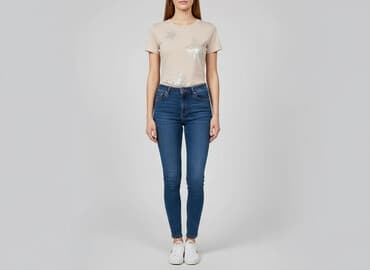 buty styropianowe: T-shirt damski, rozmiar L — 7