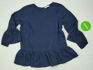 niebieskie sukienki plus size: Pieces, Bluzka damska, rozmiar M — 2