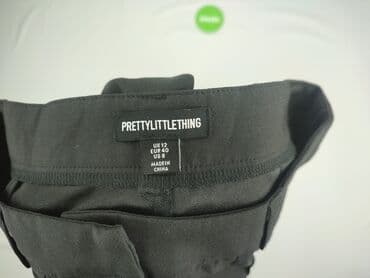buty szerokie w palcach damskie: PrettyLittleThing, Spodnie materiałowe damskie, rozmiar M — 4