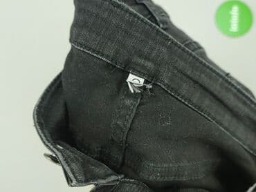 szare jeansy damskie stylizacje: Jeansy damskie, rozmiar S — 4