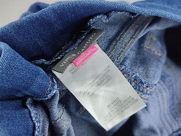 cargo spodnie: Spodnie jeansowe, 7 lat, 122, stan - Bardzo dobry — 6